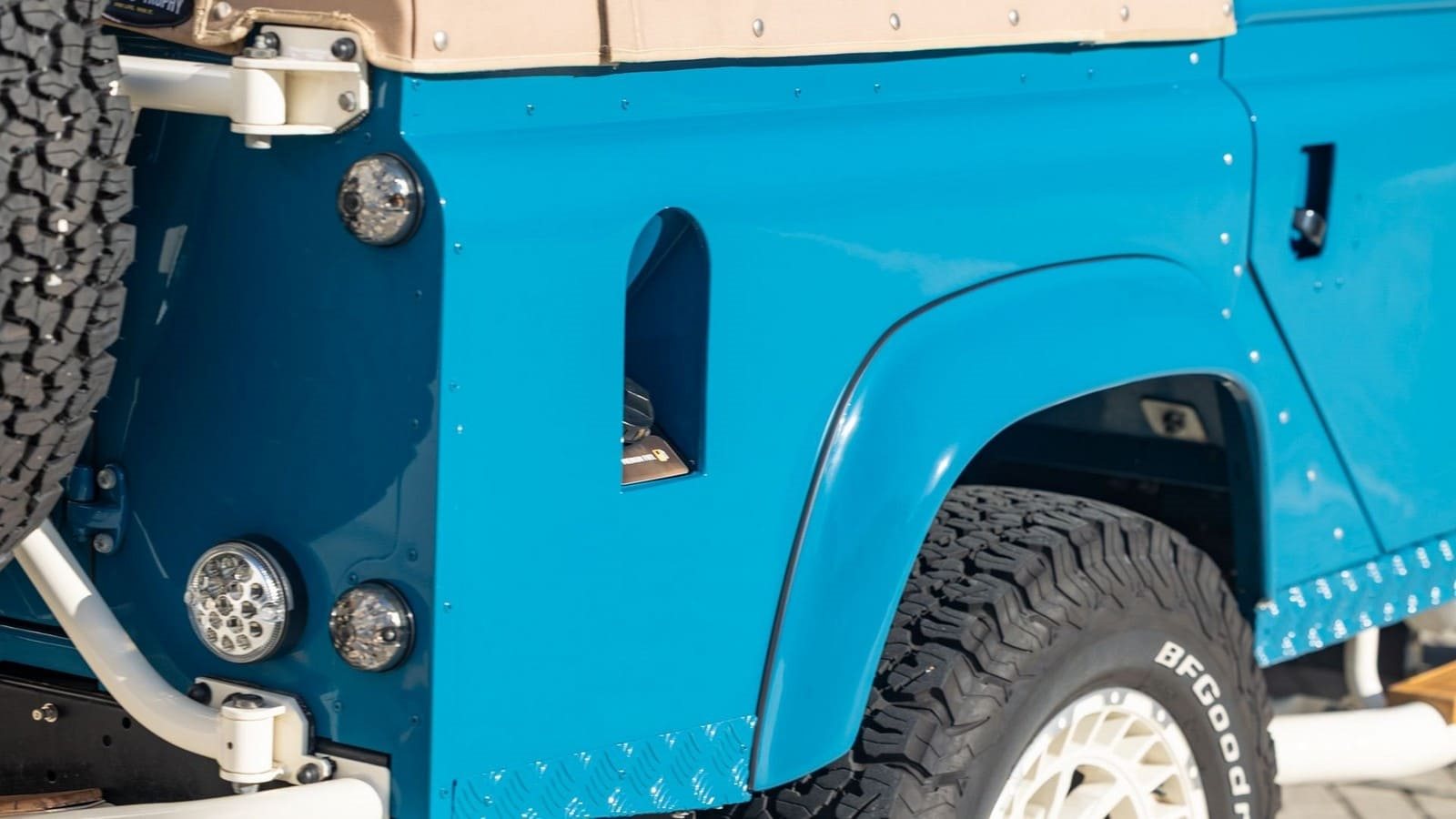 1988 - LAND ROVER D110 SOFT TOP BY ROVER TROPHY, foto 17