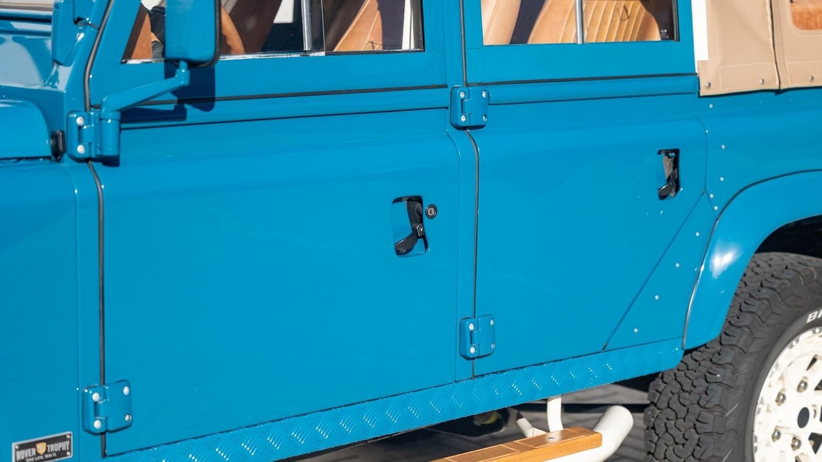1988 - LAND ROVER D110 SOFT TOP BY ROVER TROPHY, foto 35