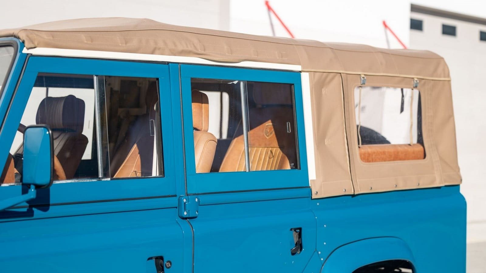 1988 - LAND ROVER D110 SOFT TOP BY ROVER TROPHY, foto 38
