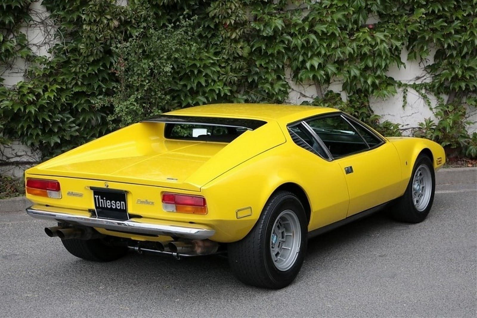 1973 - DE TOMASO PANTERA YELLOW, foto 3