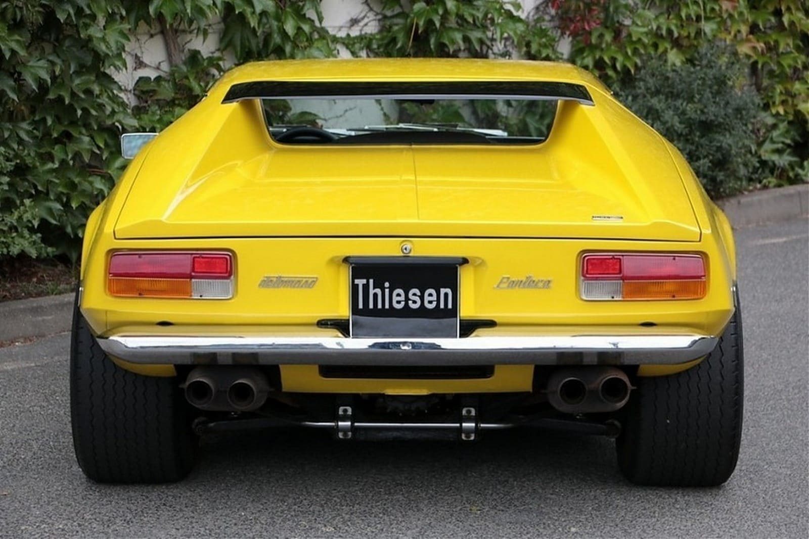 1973 - DE TOMASO PANTERA YELLOW, foto 5