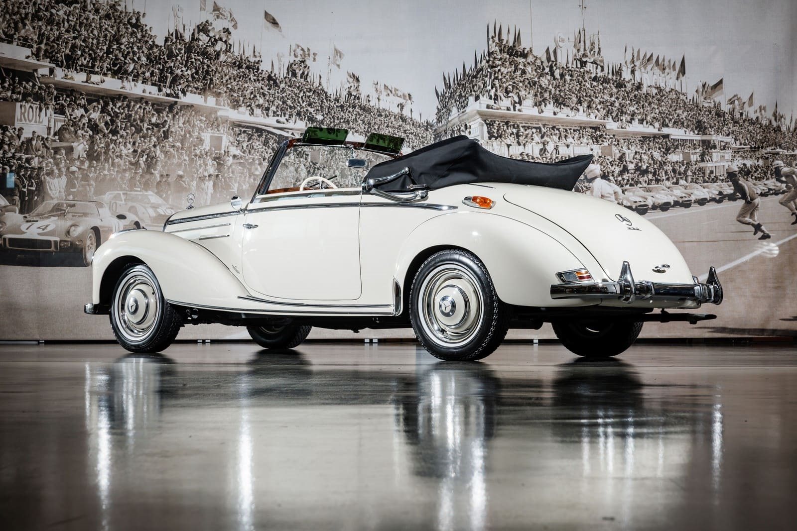 1953 - MERCEDES-BENZ 220 A CABRIOLET WHITE, foto 2