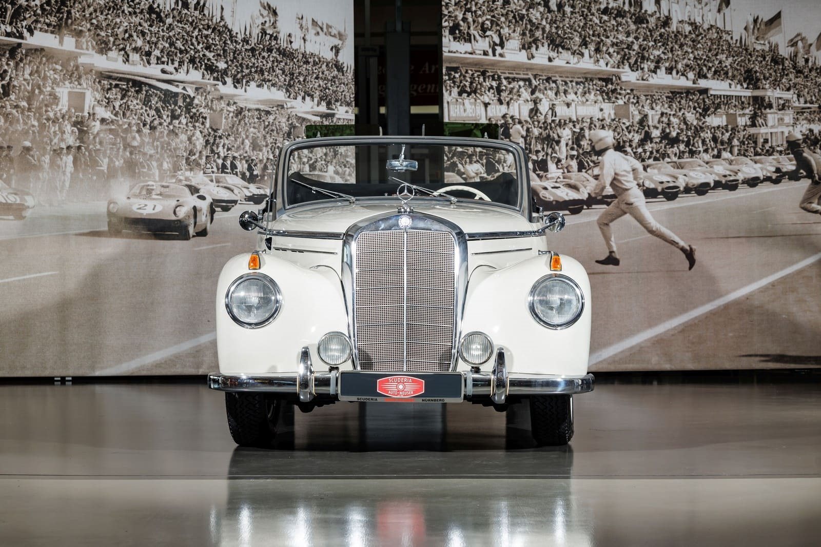 1953 - MERCEDES-BENZ 220 A CABRIOLET WHITE, foto 4