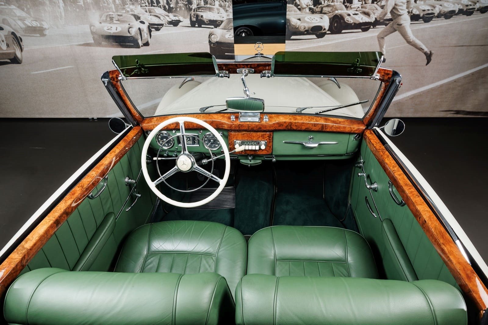 1953 - MERCEDES-BENZ 220 A CABRIOLET WHITE, foto 9