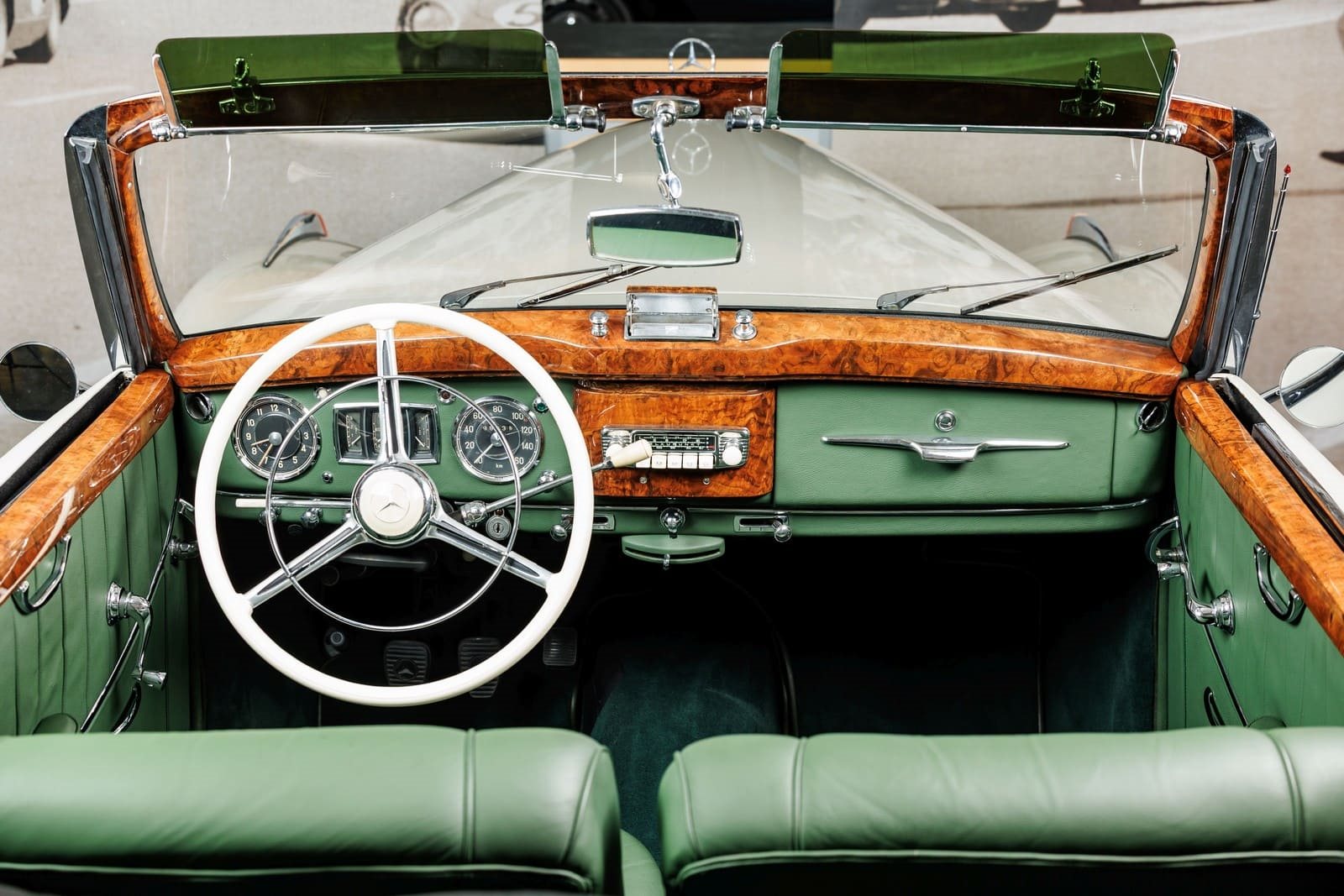 1953 - MERCEDES-BENZ 220 A CABRIOLET WHITE, foto 10
