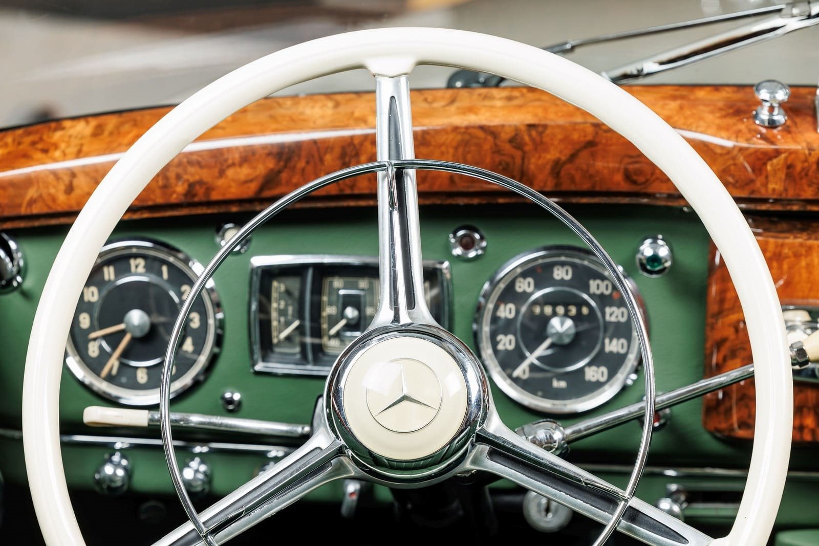 1953 - MERCEDES-BENZ 220 A CABRIOLET WHITE, foto 12
