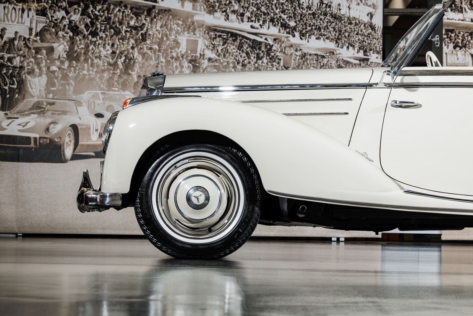 1953 - MERCEDES-BENZ 220 A CABRIOLET WHITE, foto 30
