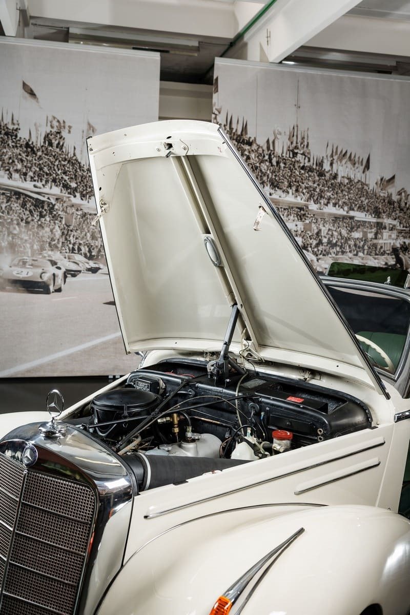 1953 - MERCEDES-BENZ 220 A CABRIOLET WHITE, foto 52