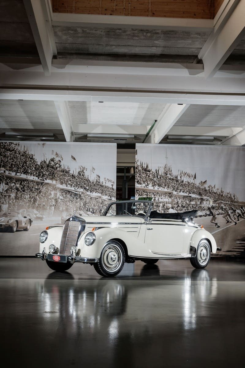 1953 - MERCEDES-BENZ 220 A CABRIOLET WHITE, foto 56