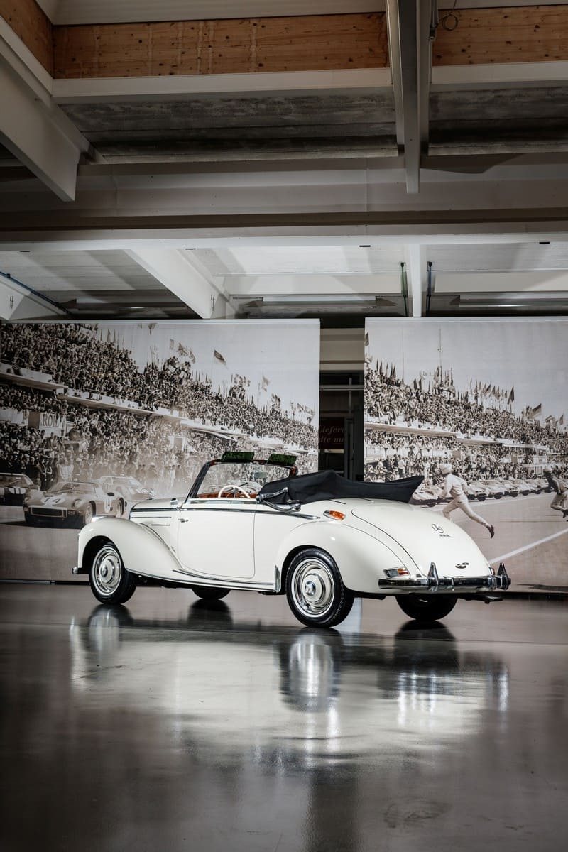 1953 - MERCEDES-BENZ 220 A CABRIOLET WHITE, foto 57