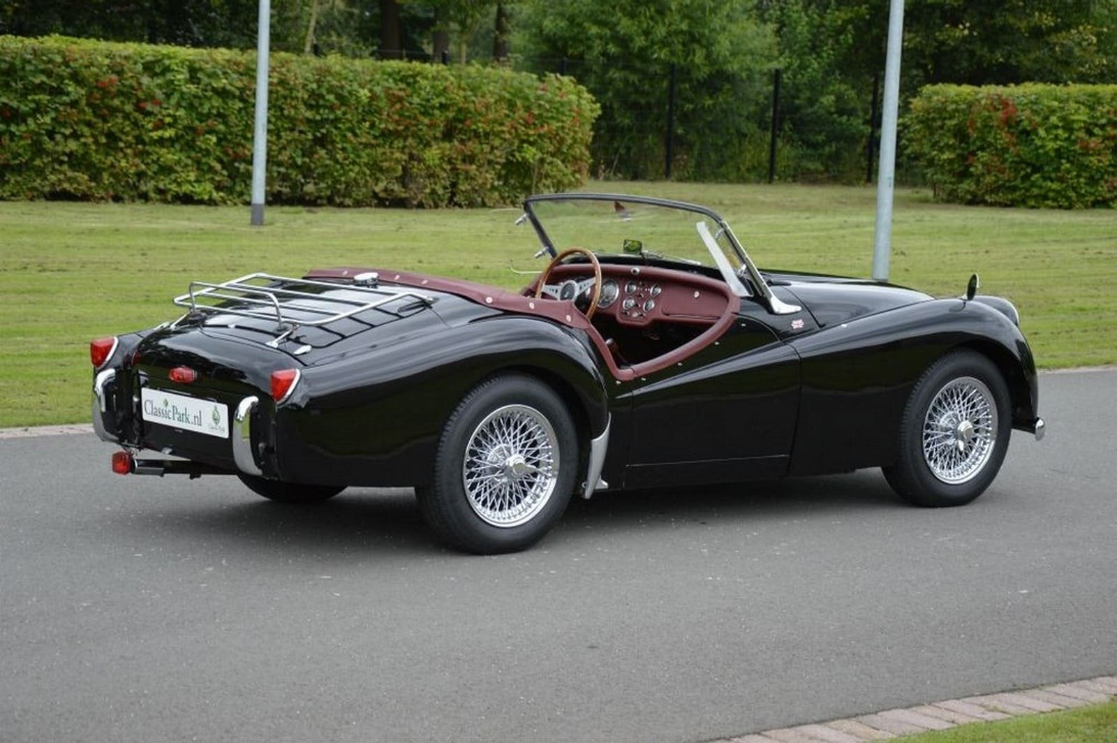 1955 - TRIUMPH TR2 BRITISH RACING BLACK, foto 6