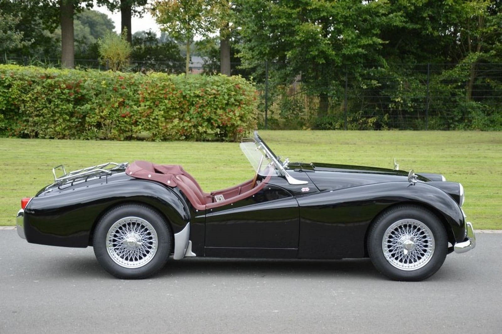 1955 - TRIUMPH TR2 BRITISH RACING BLACK, foto 7