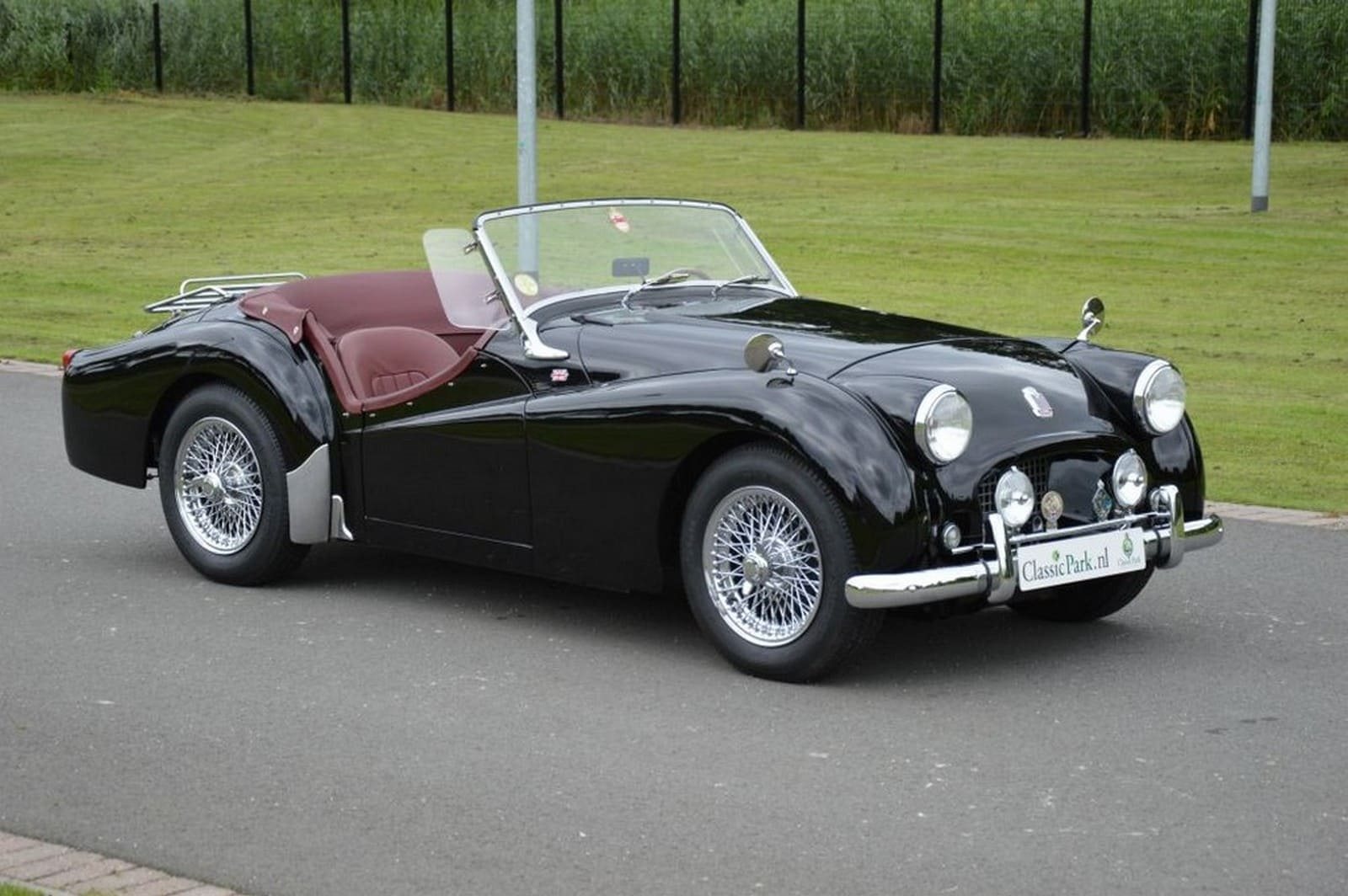 1955 - TRIUMPH TR2 BRITISH RACING BLACK, foto 8