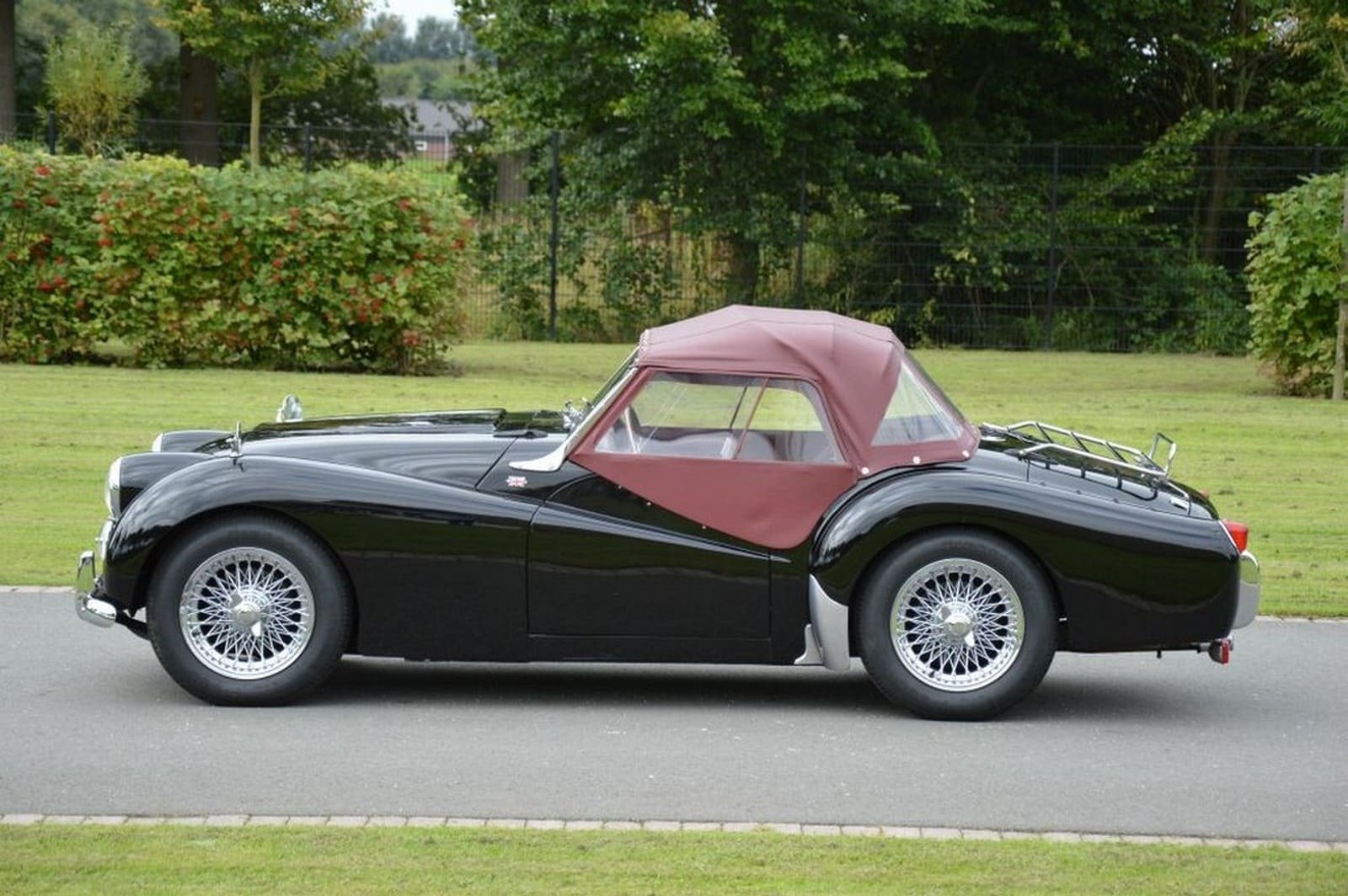 1955 - TRIUMPH TR2 BRITISH RACING BLACK, foto 12