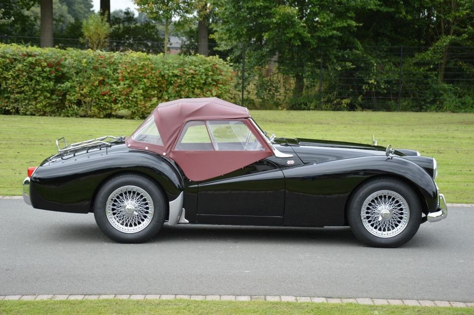 1955 - TRIUMPH TR2 BRITISH RACING BLACK, foto 17