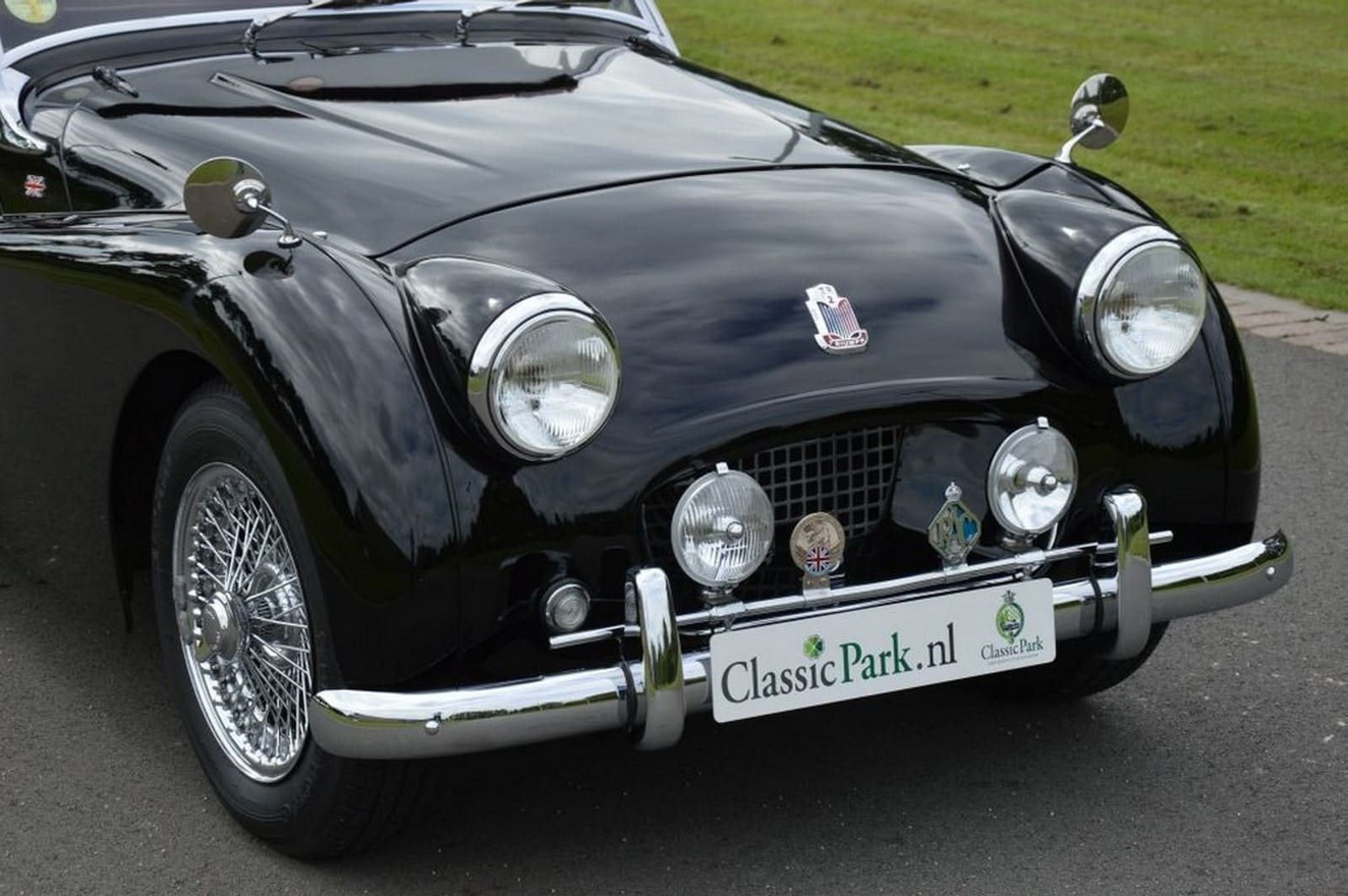 1955 - TRIUMPH TR2 BRITISH RACING BLACK, foto 28