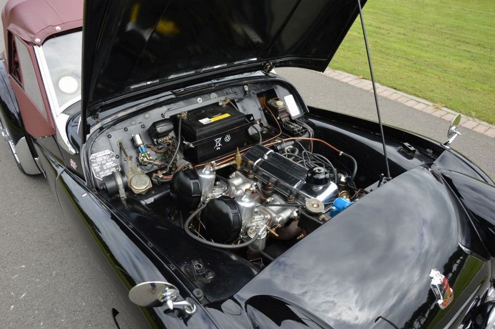 1955 - TRIUMPH TR2 BRITISH RACING BLACK, foto 29
