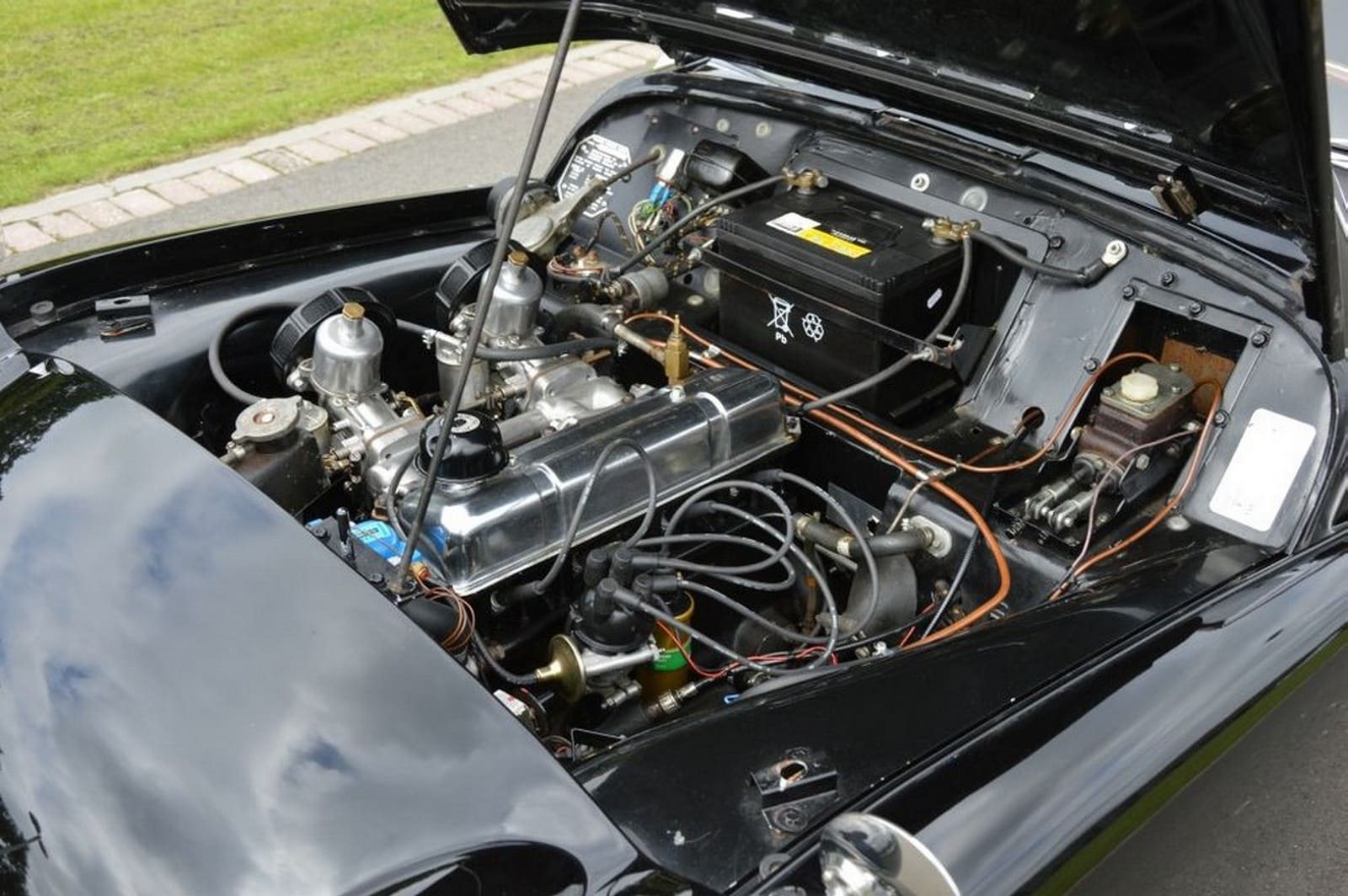 1955 - TRIUMPH TR2 BRITISH RACING BLACK, foto 31