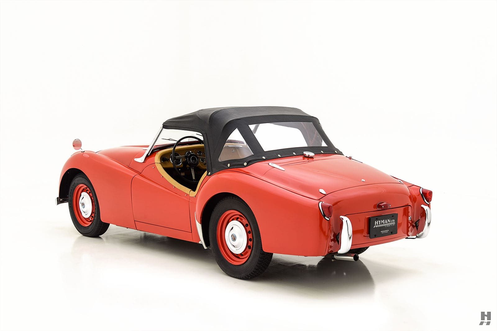 1955 - TRIUMPH TR2 BRITISH SIGNAL RED, foto 4