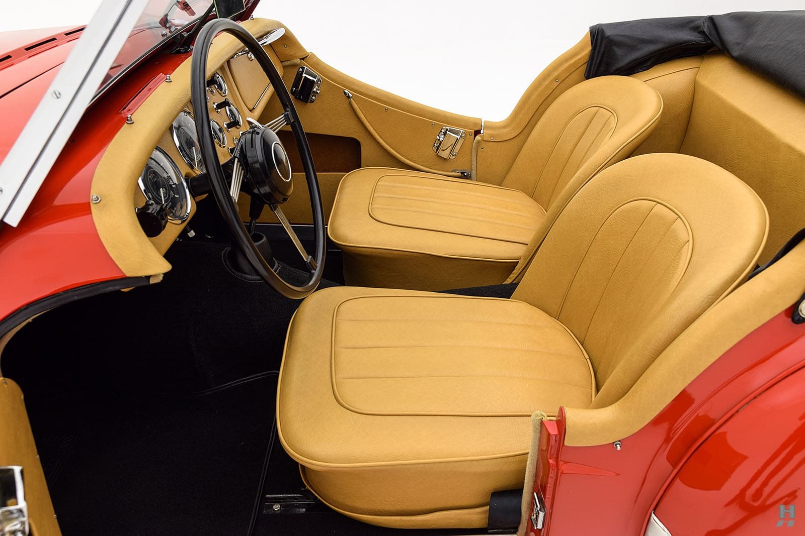 1955 - TRIUMPH TR2 BRITISH SIGNAL RED, foto 9