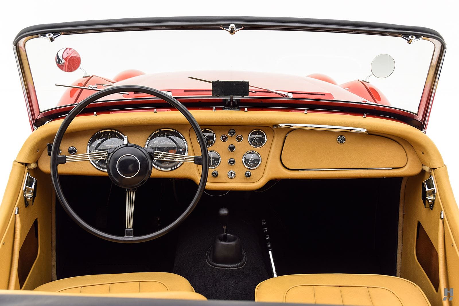 1955 - TRIUMPH TR2 BRITISH SIGNAL RED, foto 10