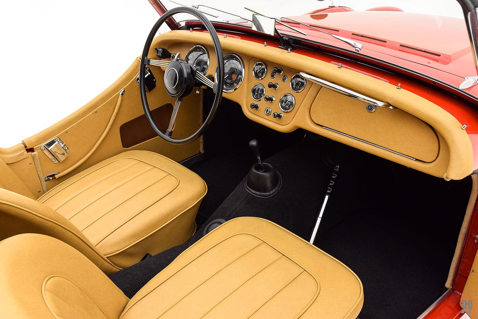 1955 - TRIUMPH TR2 BRITISH SIGNAL RED, foto 11