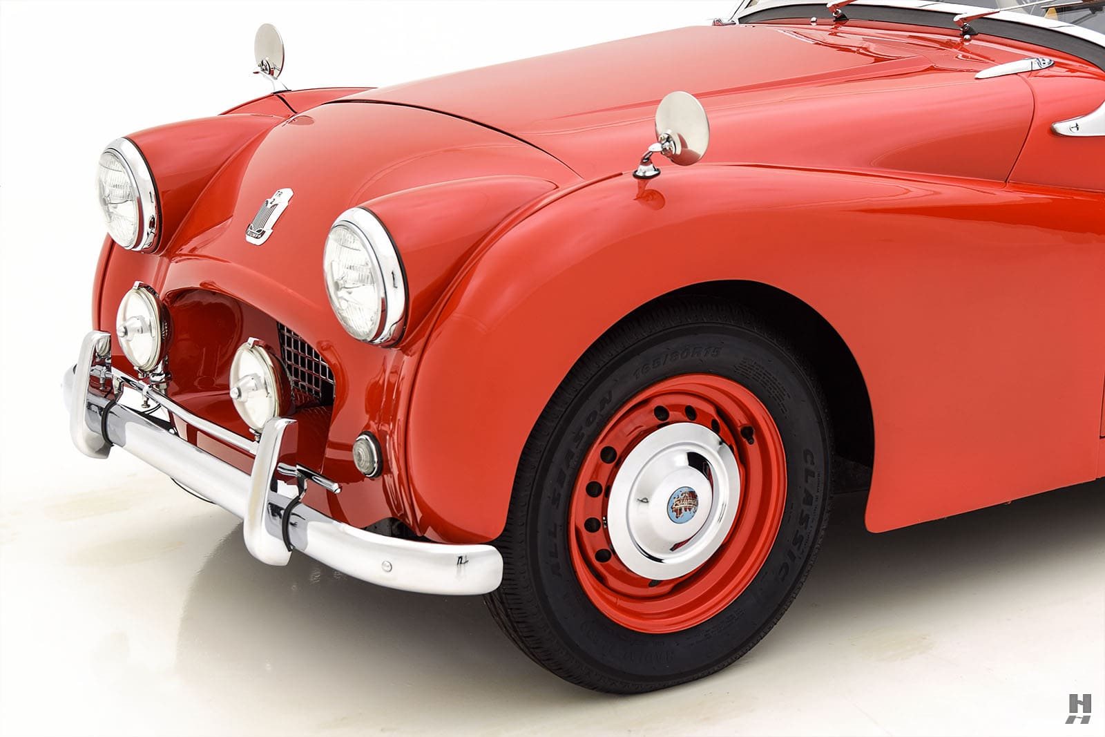 1955 - TRIUMPH TR2 BRITISH SIGNAL RED, foto 19