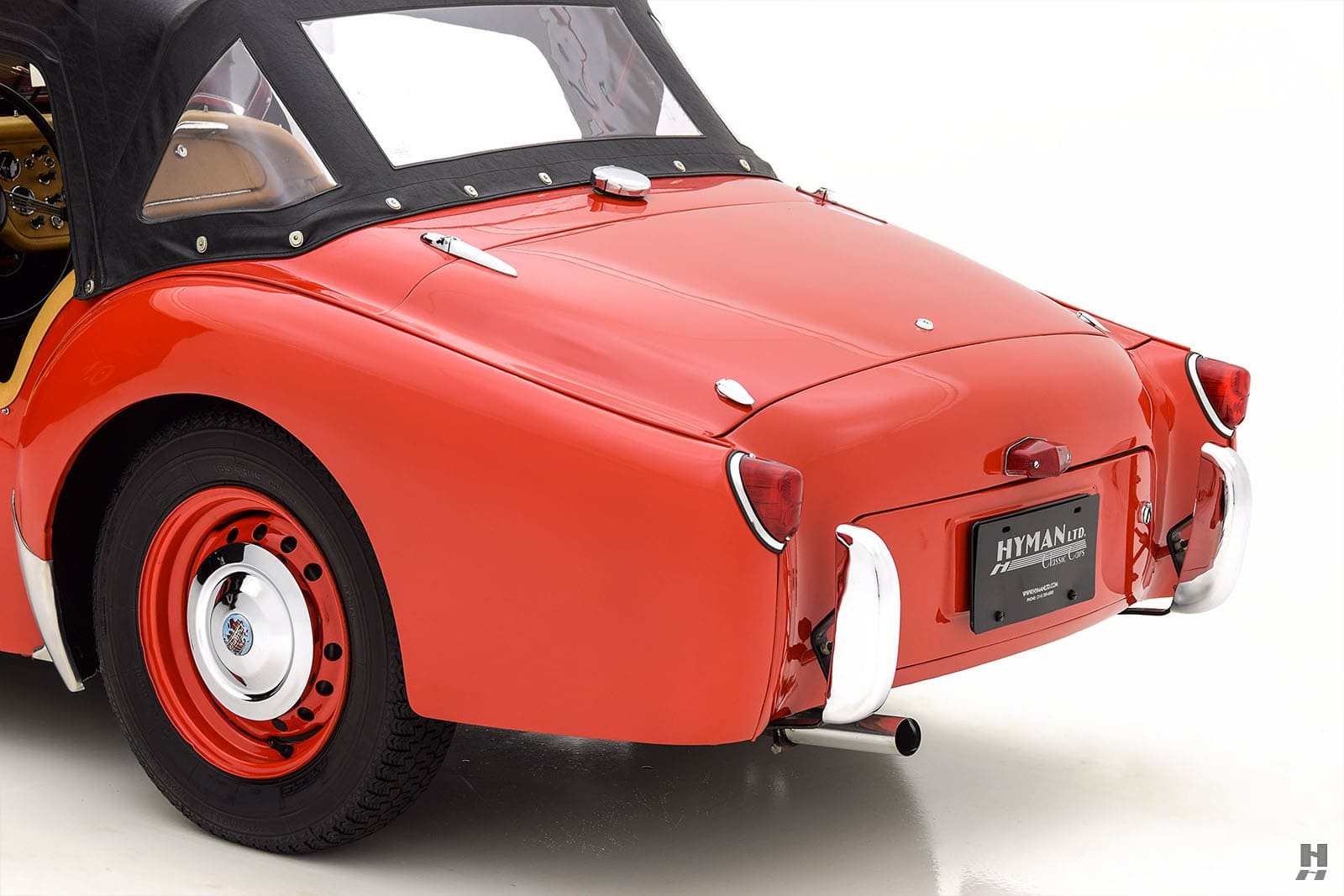 1955 - TRIUMPH TR2 BRITISH SIGNAL RED, foto 22
