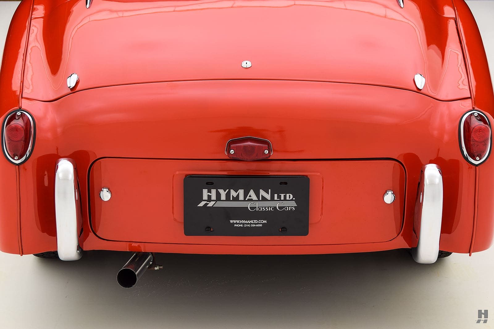 1955 - TRIUMPH TR2 BRITISH SIGNAL RED, foto 23