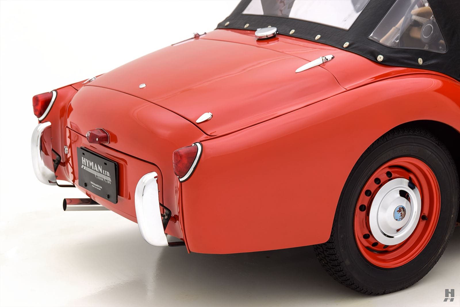 1955 - TRIUMPH TR2 BRITISH SIGNAL RED, foto 24