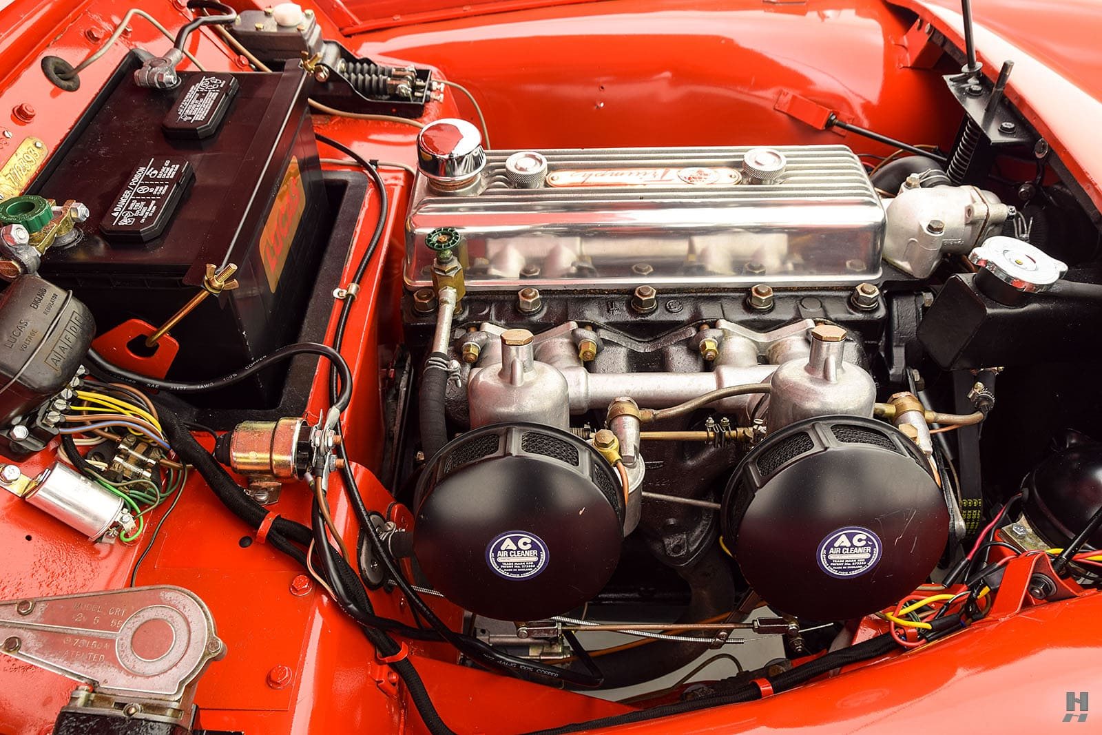 1955 - TRIUMPH TR2 BRITISH SIGNAL RED, foto 27