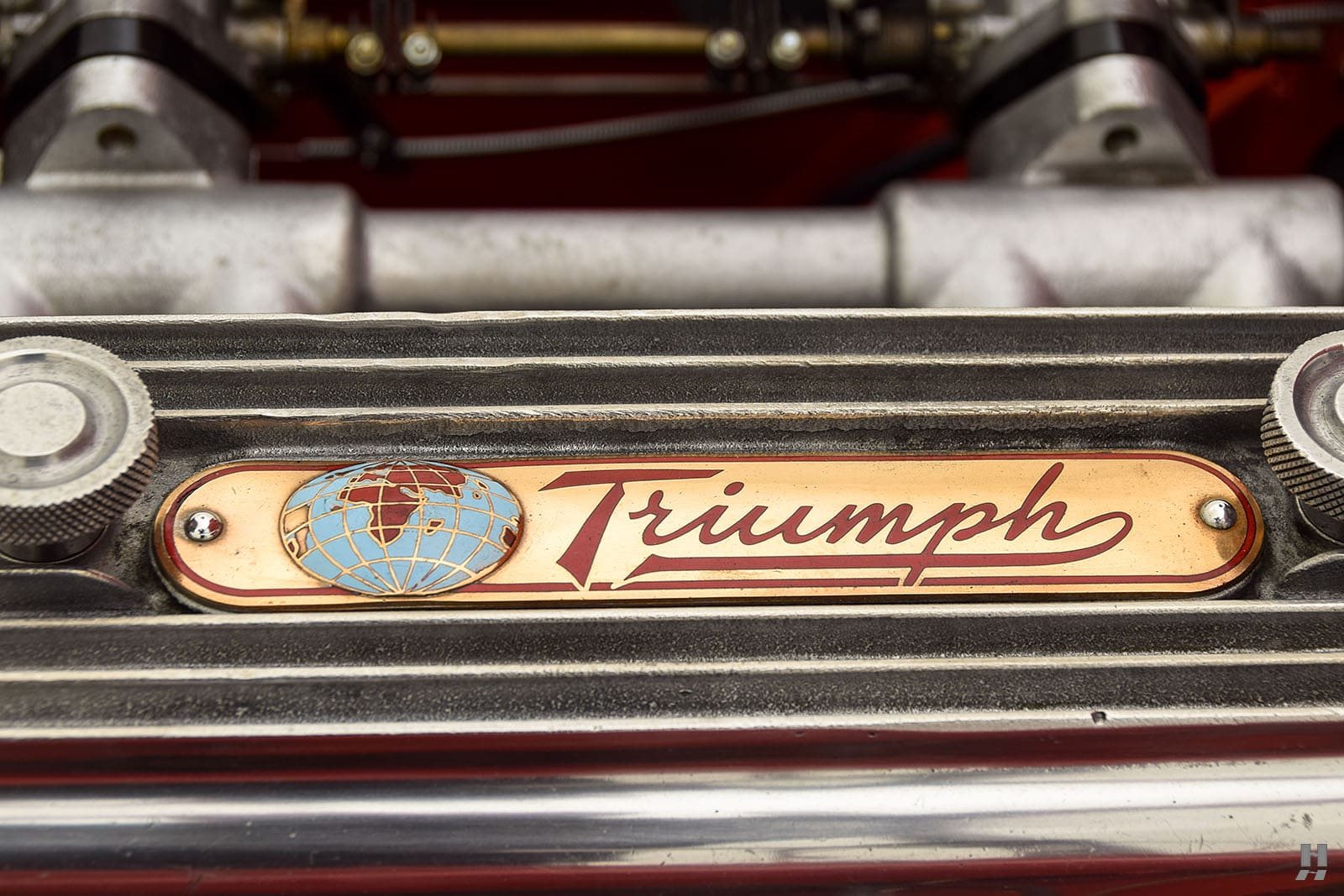 1955 - TRIUMPH TR2 BRITISH SIGNAL RED, foto 29