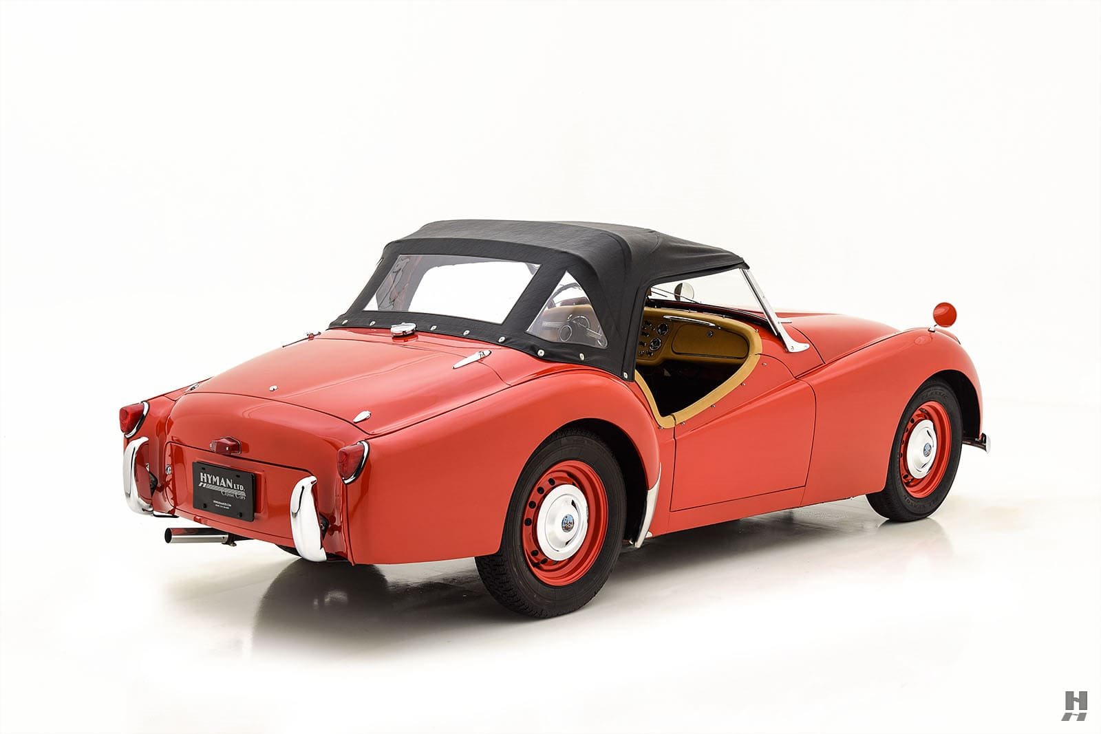 1955 - TRIUMPH TR2 BRITISH SIGNAL RED, foto 32