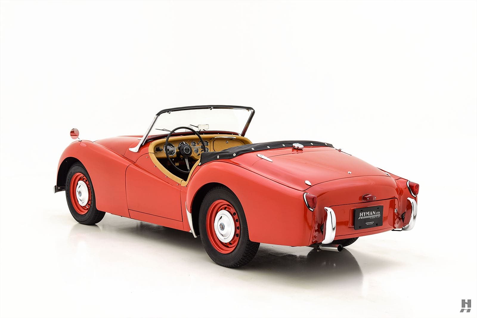1955 - TRIUMPH TR2 BRITISH SIGNAL RED, foto 33