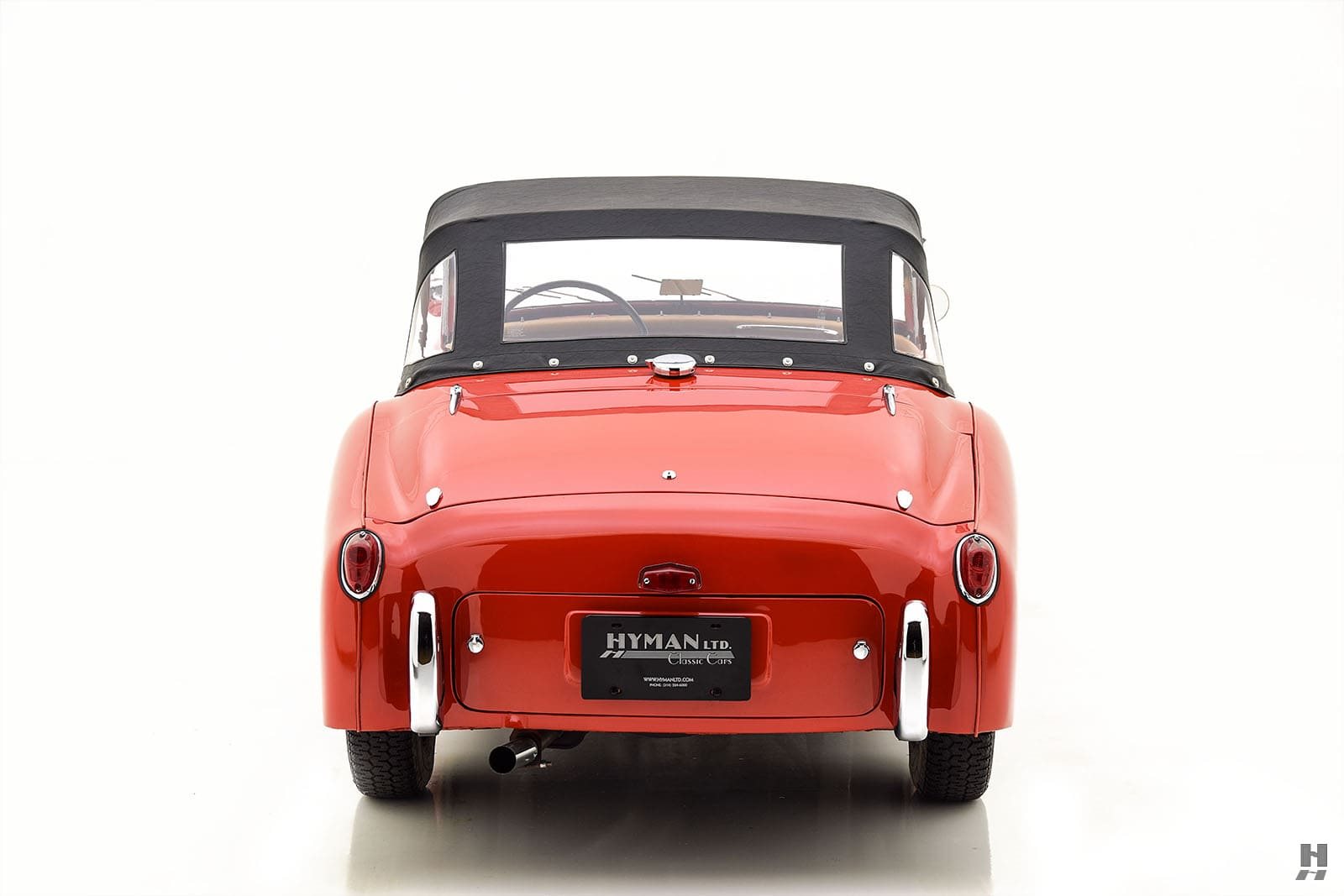 1955 - TRIUMPH TR2 BRITISH SIGNAL RED, foto 35