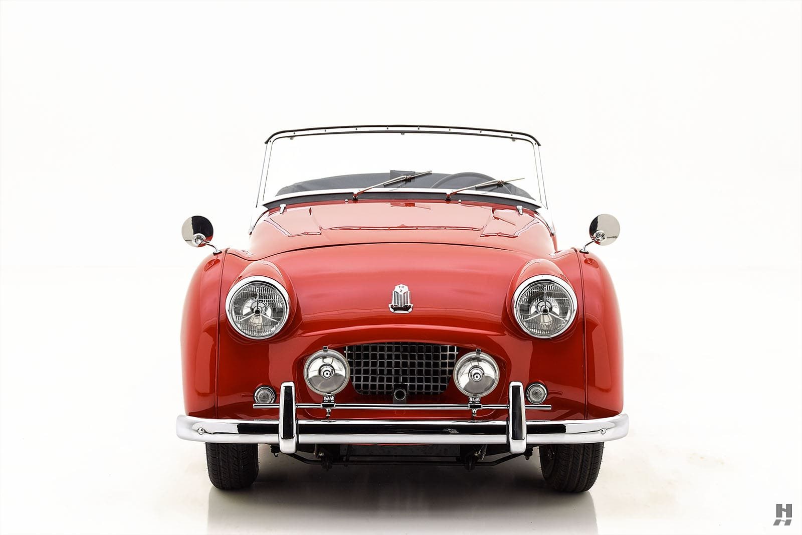 1955 - TRIUMPH TR2 BRITISH SIGNAL RED, foto 36