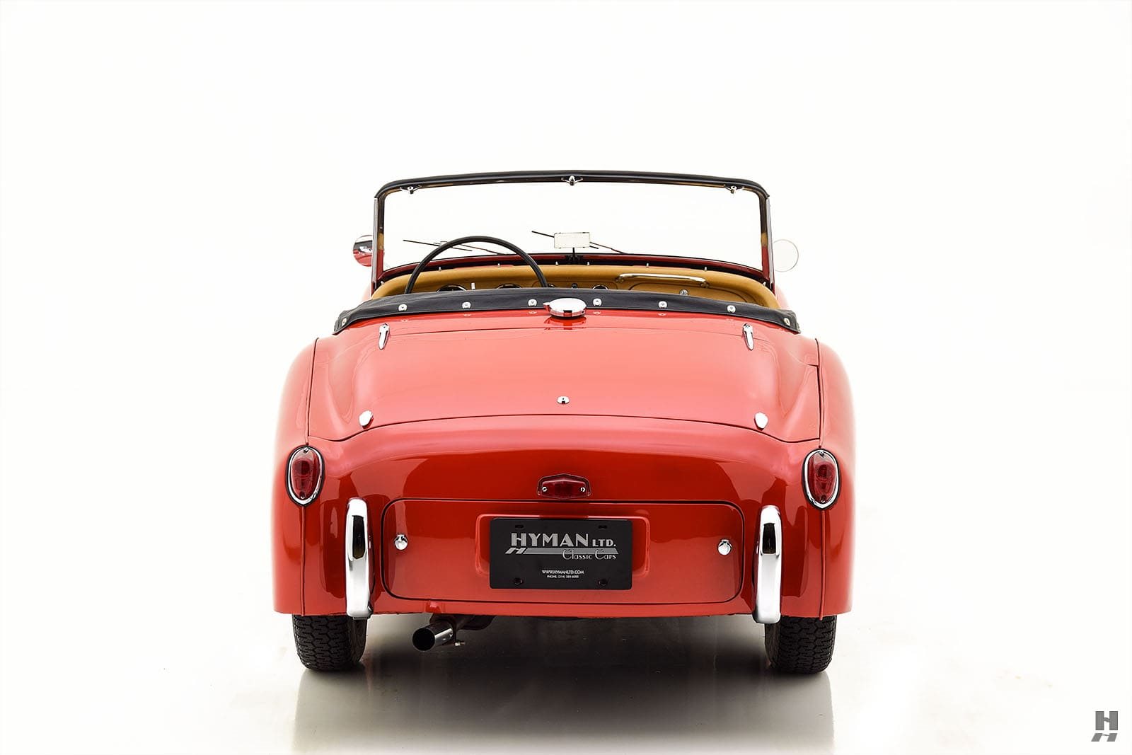 1955 - TRIUMPH TR2 BRITISH SIGNAL RED, foto 37