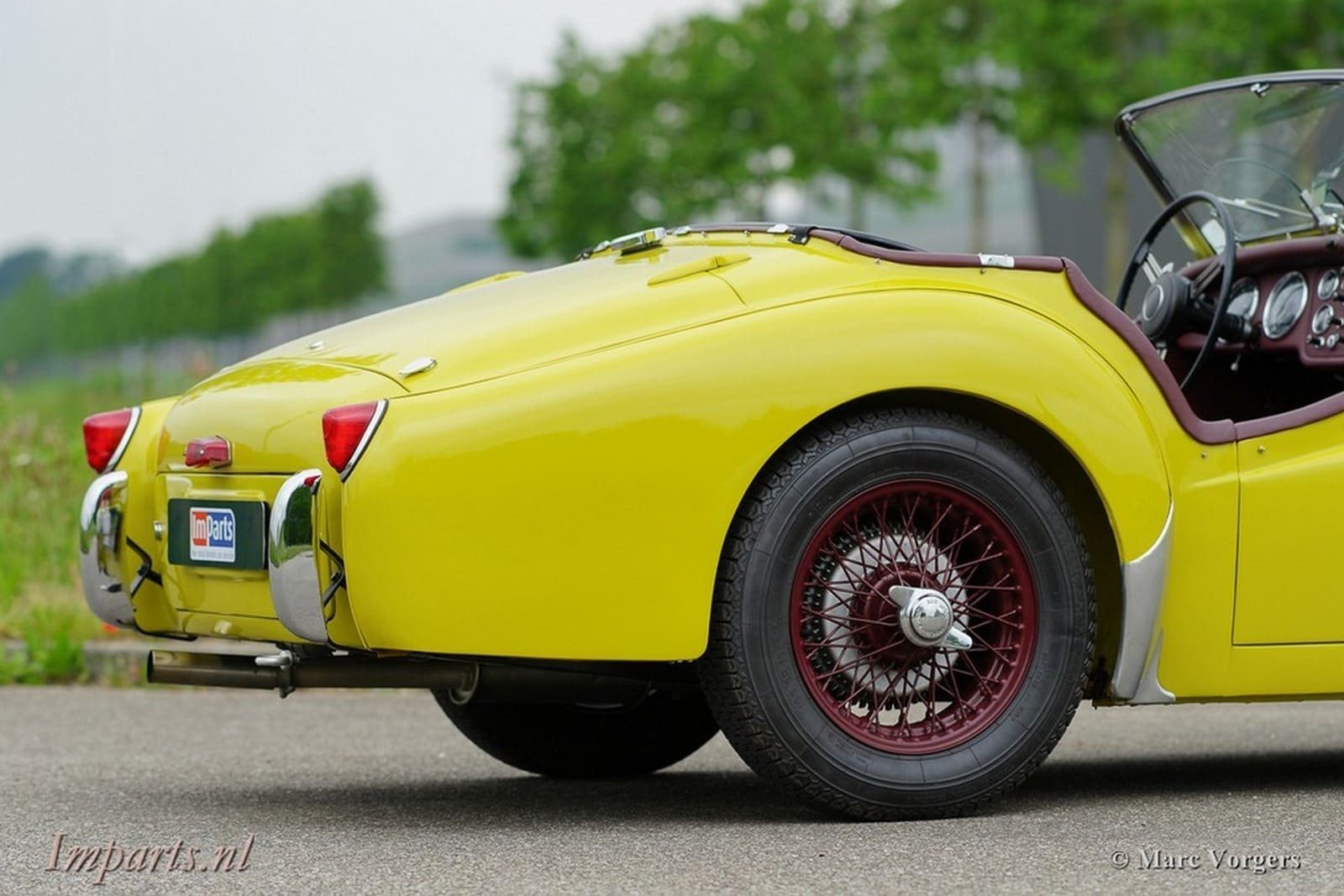 1955 - TRIUMPH TR2 OLIVE YELLOW, foto 18