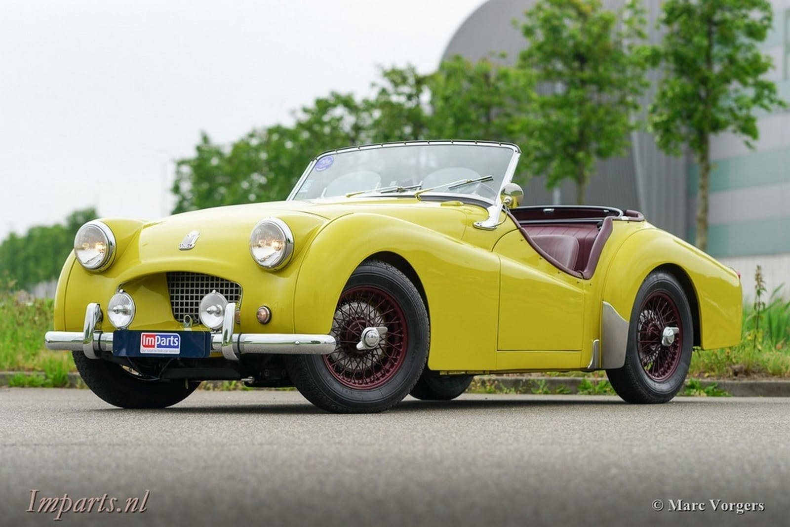 1955 - TRIUMPH TR2 OLIVE YELLOW, foto 19