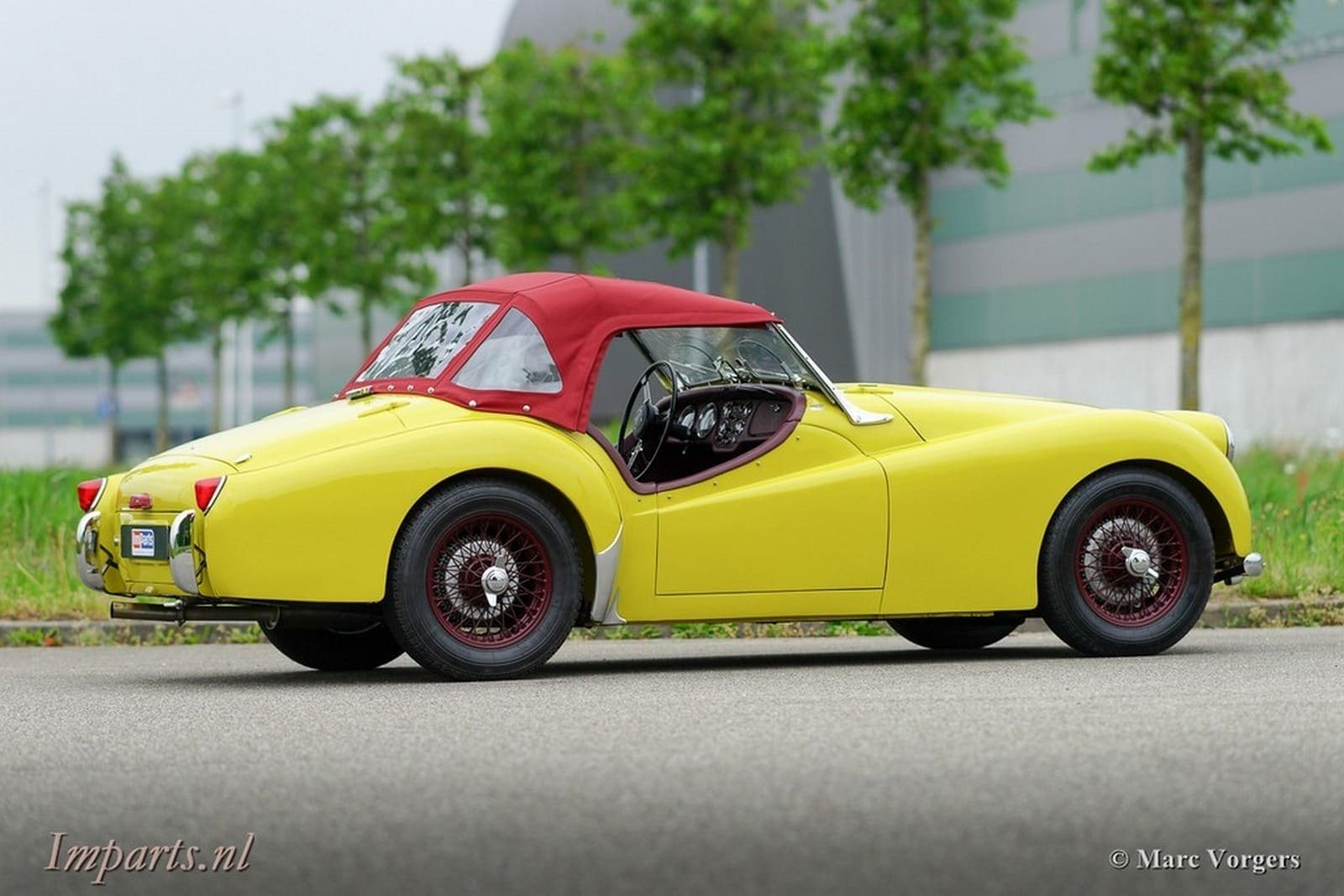 1955 - TRIUMPH TR2 OLIVE YELLOW, foto 21