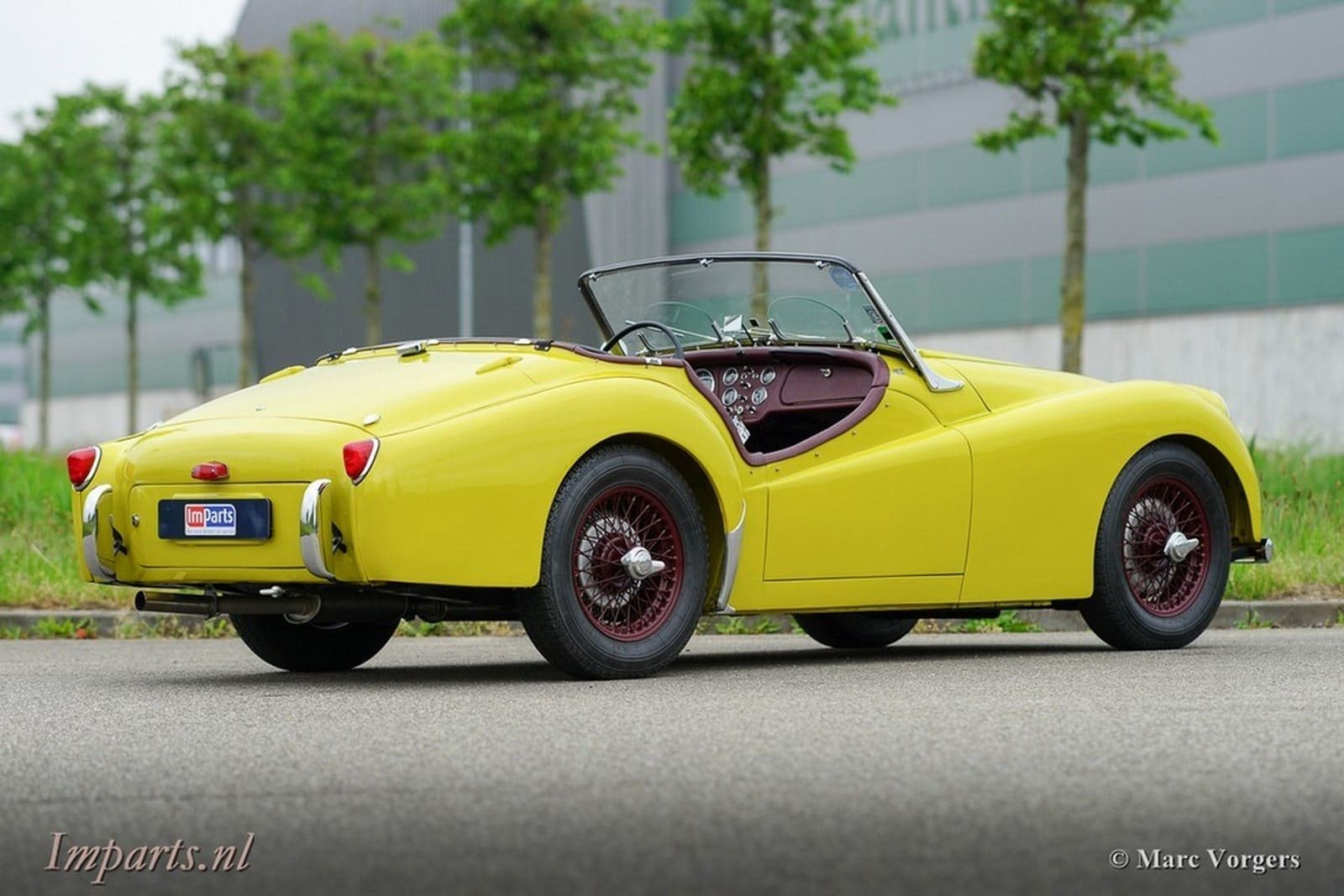 1955 - TRIUMPH TR2 OLIVE YELLOW, foto 24