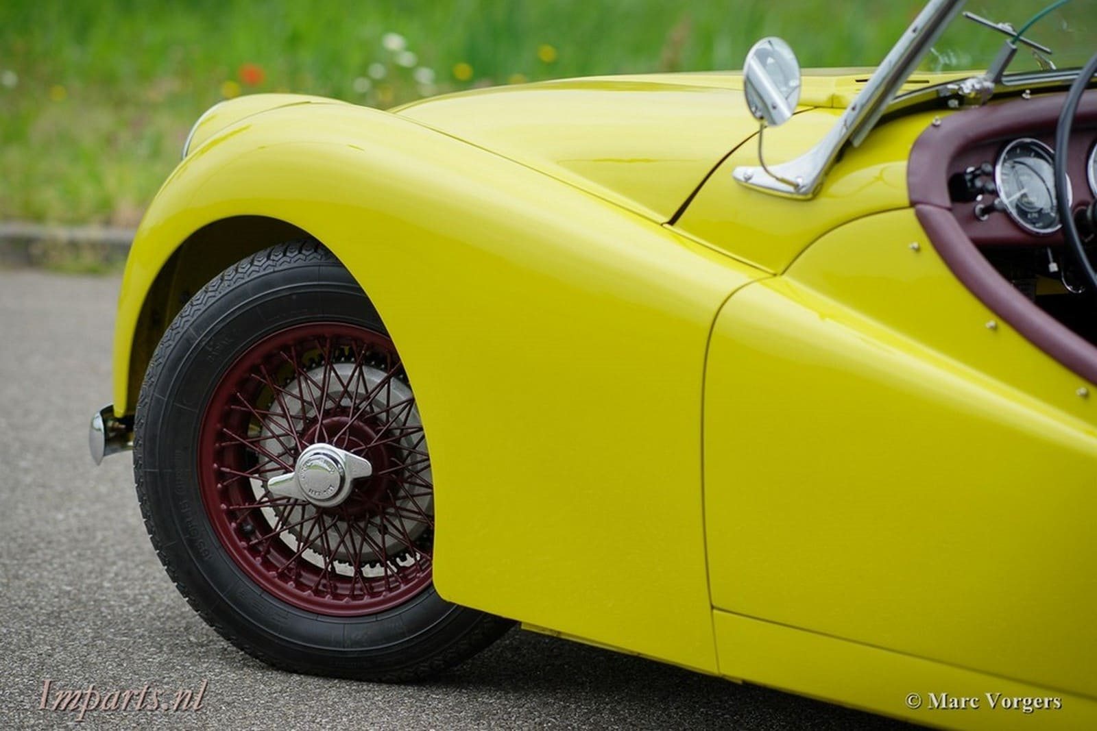 1955 - TRIUMPH TR2 OLIVE YELLOW, foto 25