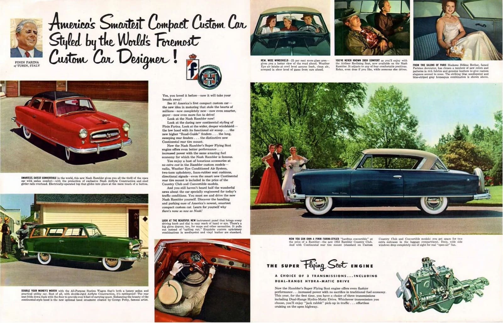 1953 - NASH RAMBLER CUSTOM CONVERTIBLE, foto 182