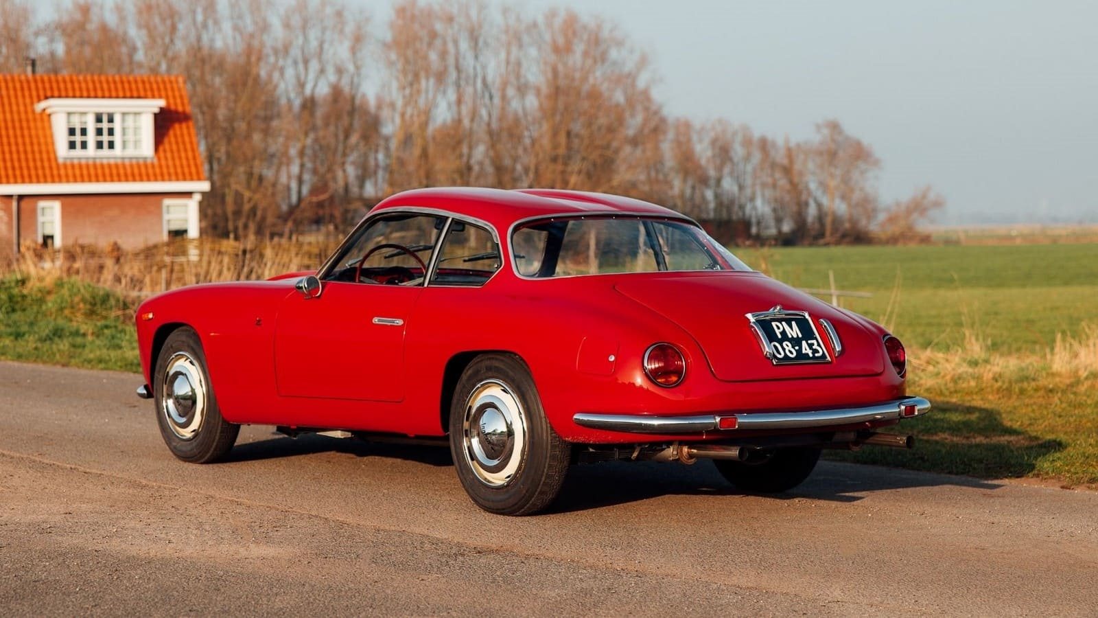1961 - LANCIA FLAMINIA SPORT ZAGATO ROSSO PALERMO, foto 3