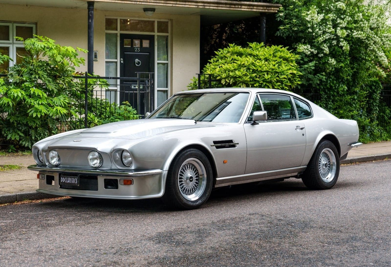 1987 - ASTON MARTIN V8 VANTAGE KENSINGTON SILVER, foto 1