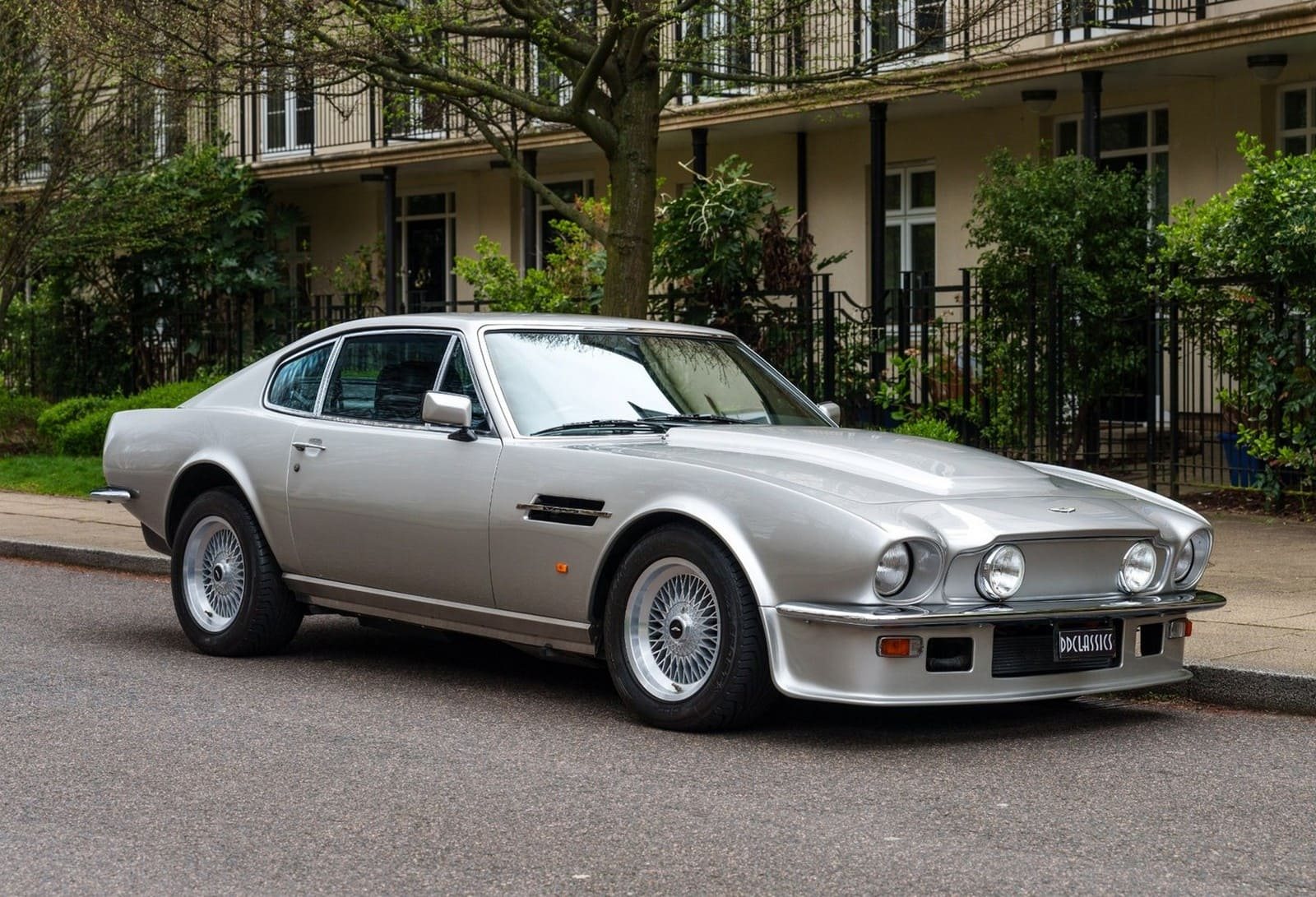 1987 - ASTON MARTIN V8 VANTAGE KENSINGTON SILVER, foto 2
