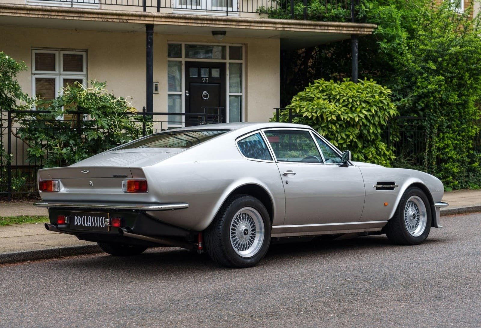 1987 - ASTON MARTIN V8 VANTAGE KENSINGTON SILVER, foto 3