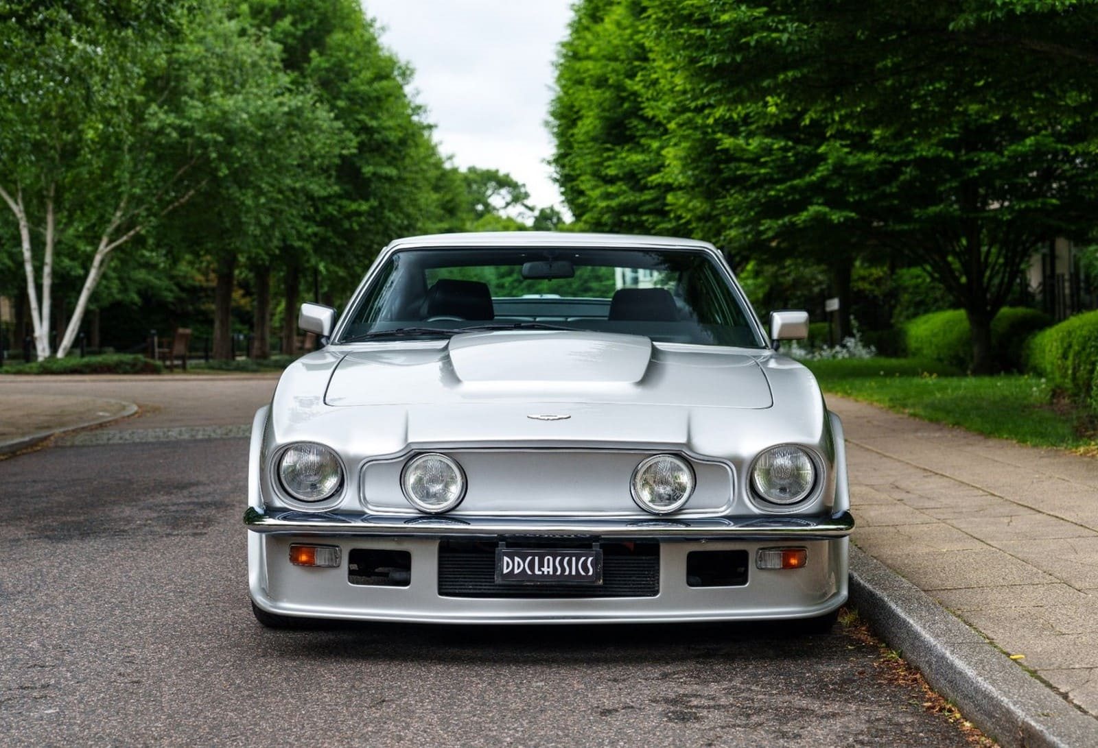 1987 - ASTON MARTIN V8 VANTAGE KENSINGTON SILVER, foto 5