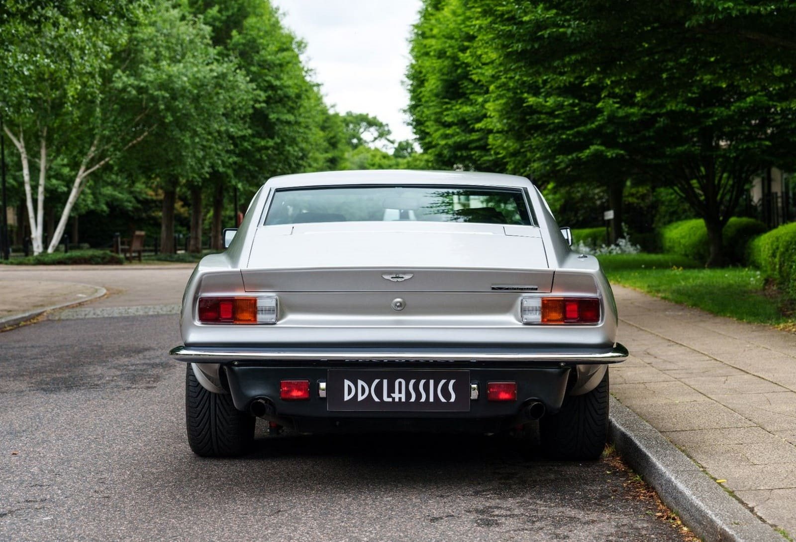 1987 - ASTON MARTIN V8 VANTAGE KENSINGTON SILVER, foto 6