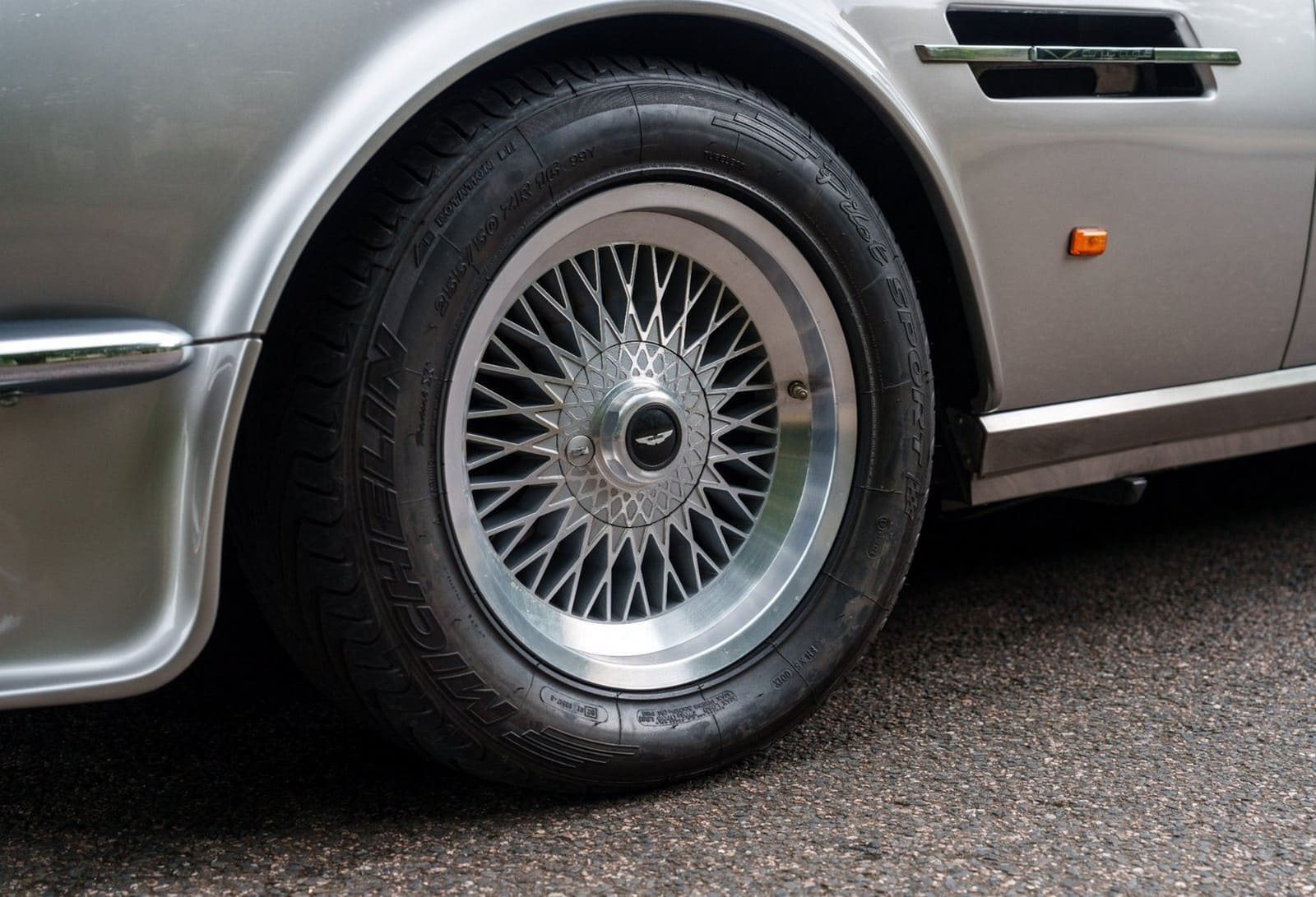 1987 - ASTON MARTIN V8 VANTAGE KENSINGTON SILVER, foto 9